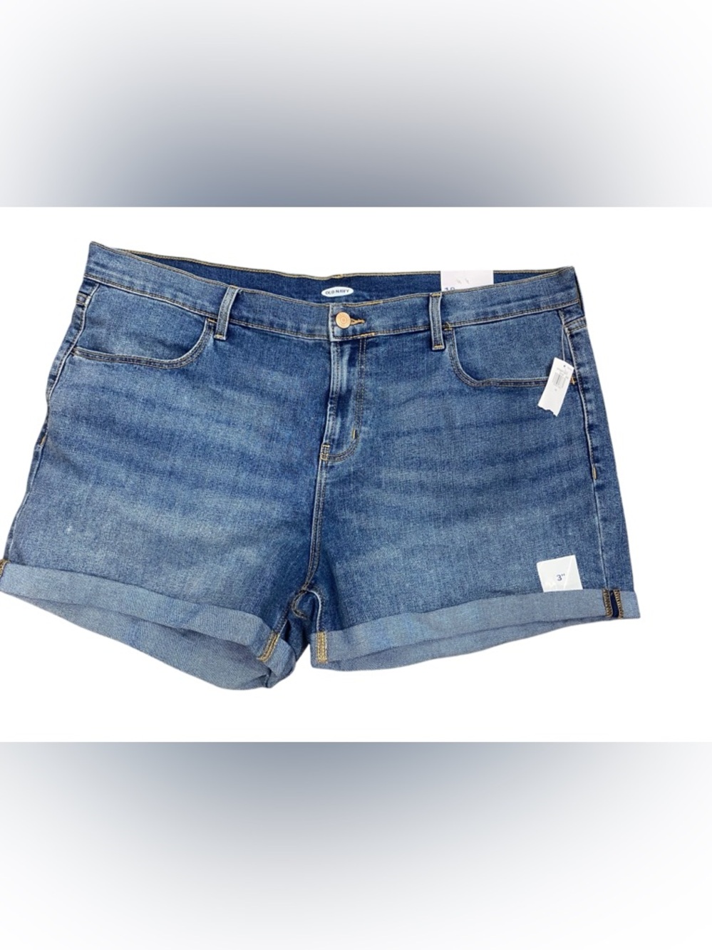 Old Navy High Rise Denim Jean Shorts Size 18